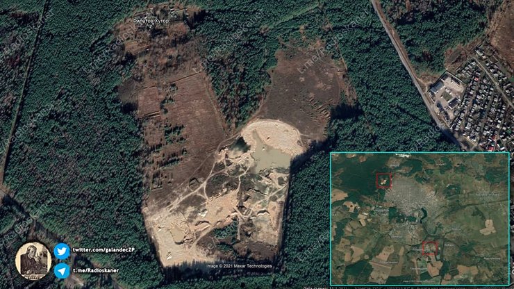 российские войска у границ украины