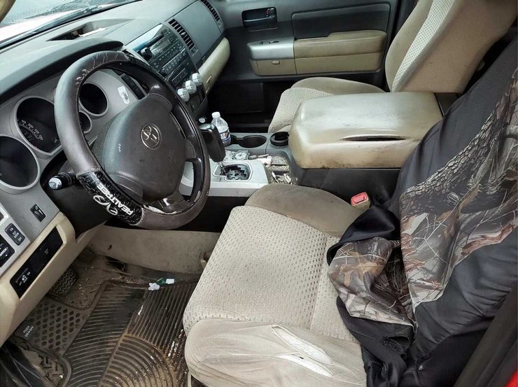 Toyota Tundra 2008, Toyota Tundra, пикап Toyota, салон Toyota Tundra