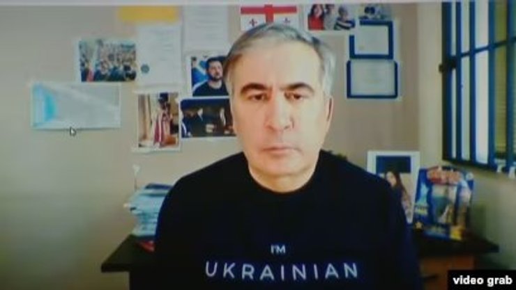 Саакашвілі звернувся до Зеленського з проханням визнати його цивільним полоненим війни Міхеіл Саакашвілі