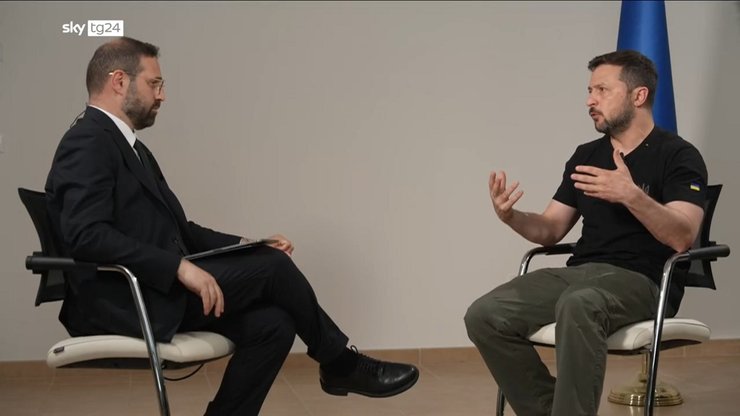 Владимир Зеленский, интервью, реакция зеленского, мирный план путина