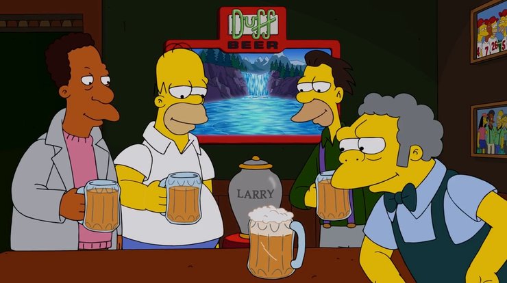 Симпсоны, смерть Ларри