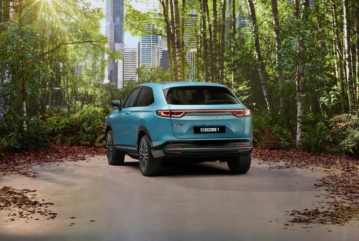 Honda e:Ny1, нова Honda e:Ny1, Honda HR-V, Honda e:NS1, кросовер Honda, електромобіль Honda