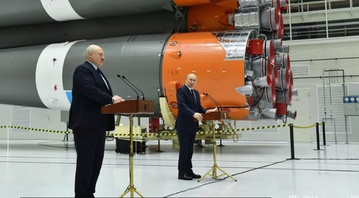 Путин говорит о лидерстве РФ в космической сфере