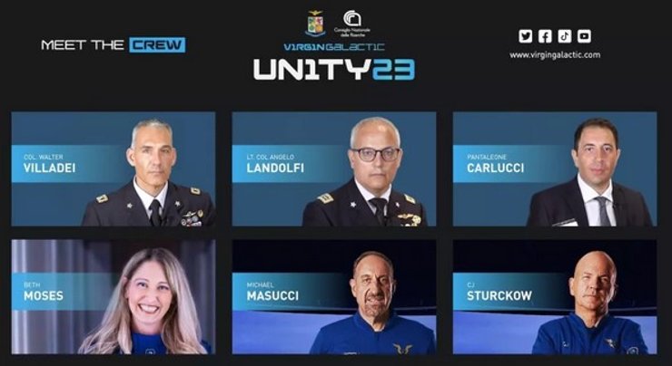 Екіпаж Unity 23.