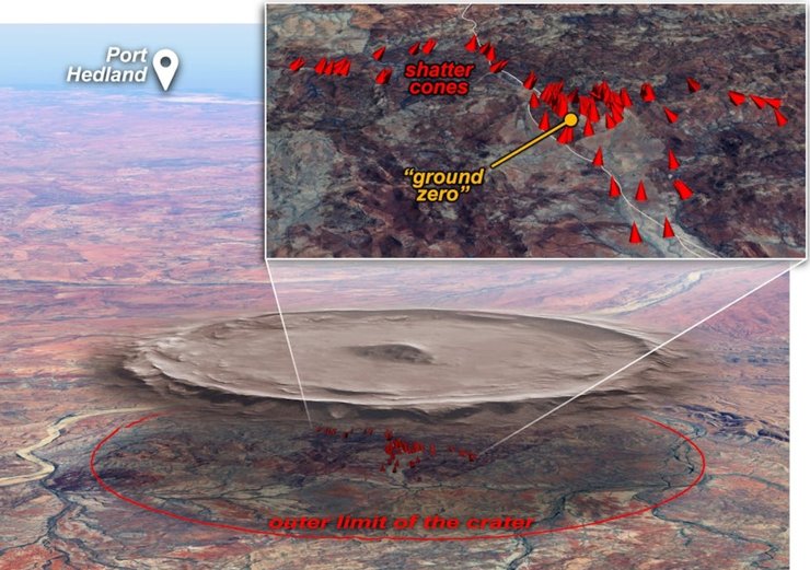 самый старый кратер на Земле