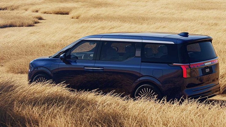 Geely zeekr 009, Geely zeekr, zeekr 009, электромобиль Geely, минивэн Geely