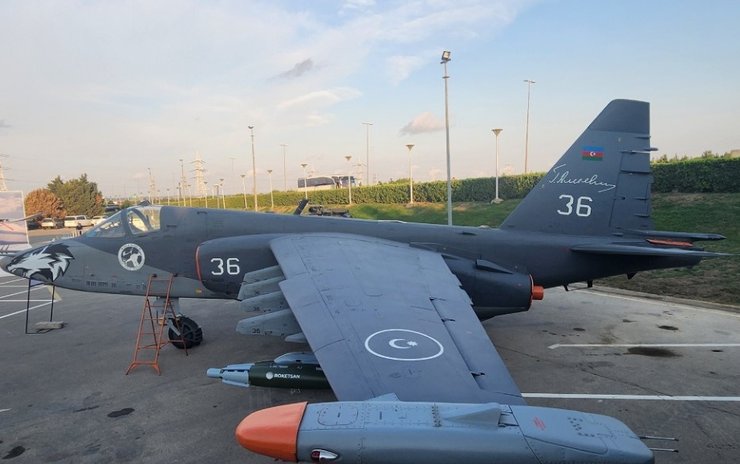 штурмовик Су-25 Азербайджан