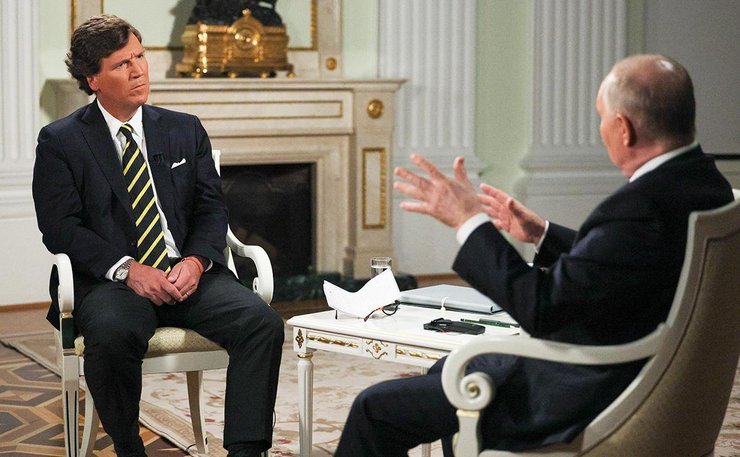 Карлсон Такер, Владимир Путин