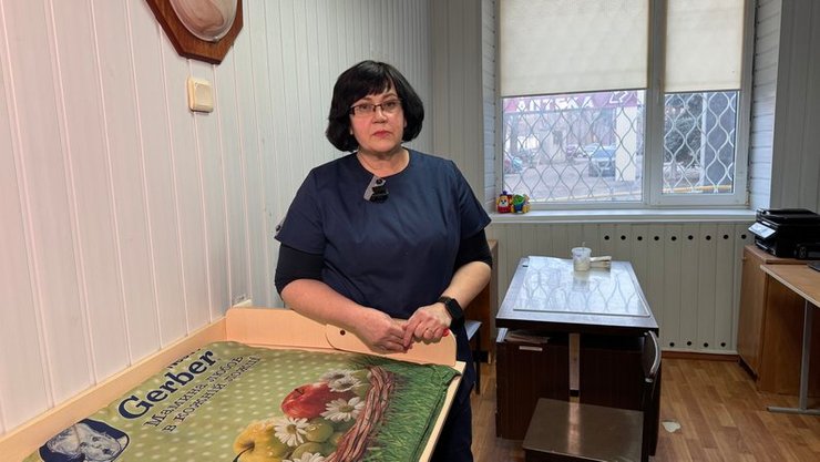 Педіатр Анжела Фото: Суспільне Харків/Валерія Ємець