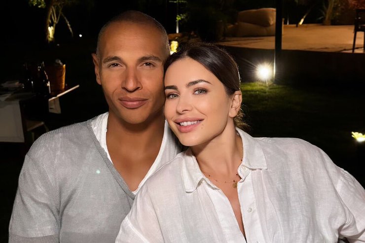 Исаак Виджраку и певица Ани Лорак