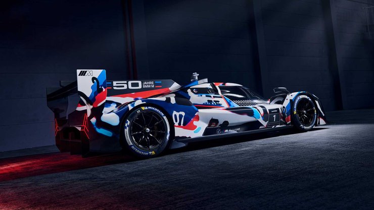 BMW M Hybrid V8, новый BMW M Hybrid V8, гоночный BMW, спортпрототип BMW, спорткар BMW