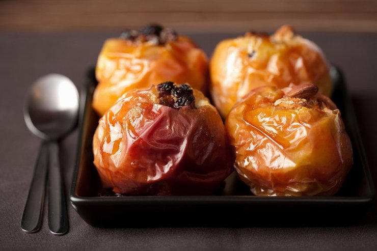 печеные яблоки, что помогает от похмелья, фото