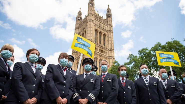 пилоты, протест