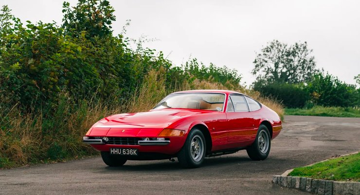 Ferrari 365 GTB/4 "Daytona" Berlinetta 1971 года, аукцион, уникальный феррари, феррари классический