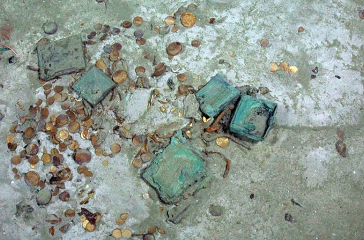 клад, затонувший корабль, британский корабль, затонувший корабль, подводные клады, подводная археология, клады на дне моря