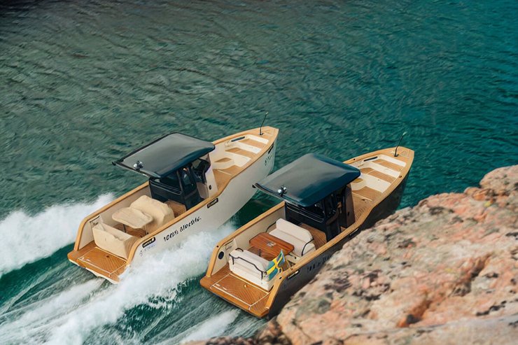 Электролодка, Eelex, Швеция, электрический катер