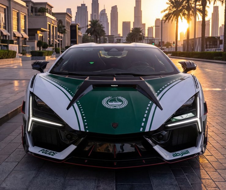 поліцейський Lamborghini Revuelto