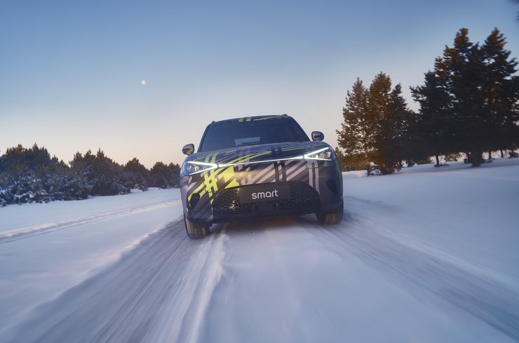 Електрокар Smart, Smart #1, кросовер Smart, електромобіль Smart, новий Smart #1