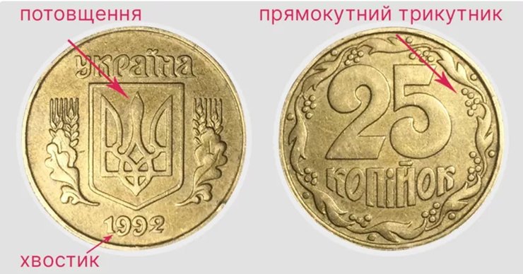 Моента 25 копеек, фото