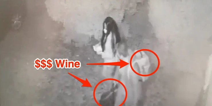 Скита камера, люди, чоловік і жінка, вино, крадіжка,