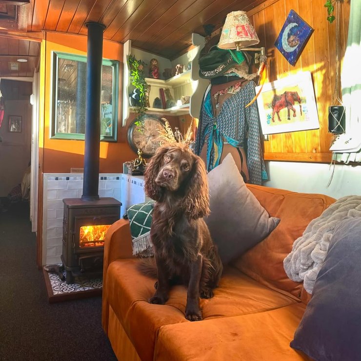 Молодая пара живет в лодке, чтобы не платить за аренду, недвижимость, жилье, Великобритания, фото, интересные истории