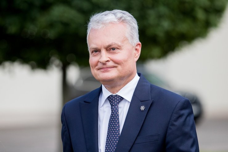 Гітанас Науседа, президент Литви