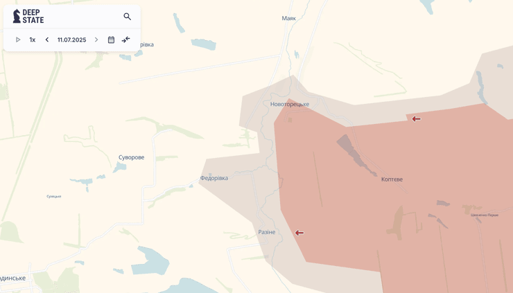Новоторецьке та Коптєве Донецька область