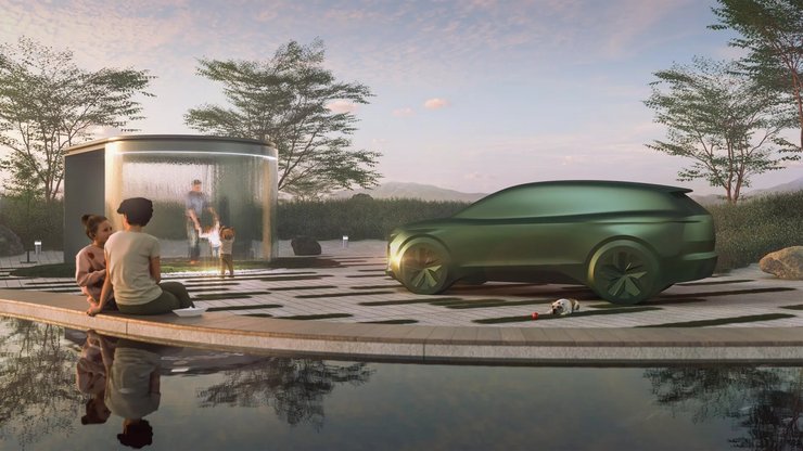 Флагманский кроссовер Skoda, электромобиль Skoda, кроссоверы Skoda, электрокроссовер Skoda