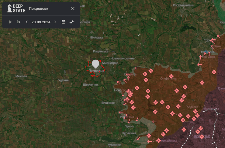 Карта бойових дій
