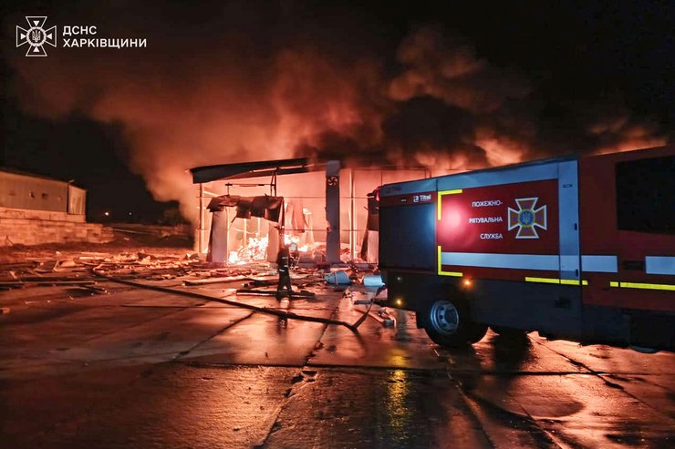 Наслідки обстрілу Харківської області