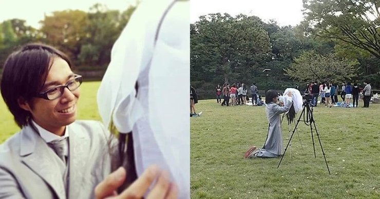 Кейсукэ Джинуши, воображаемая девушка, японец, воображаемые отношения