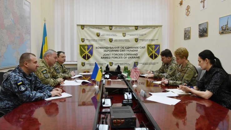 делегация украины и сша