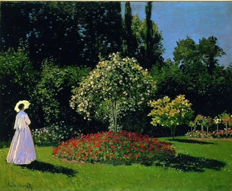 моне картина