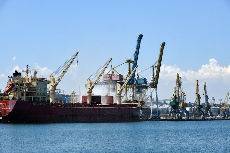 порт Чорноморськ, Польща, страйк фермерів, польські фермери, протести в Польщі, блокування пунктів пропуску, кордон, блокування польського кордону, експорт Україна, агроекспорт Україна,