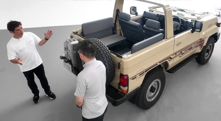 кабріолет Toyota Land Cruiser 70 кабріолет Toyota Land Cruiser