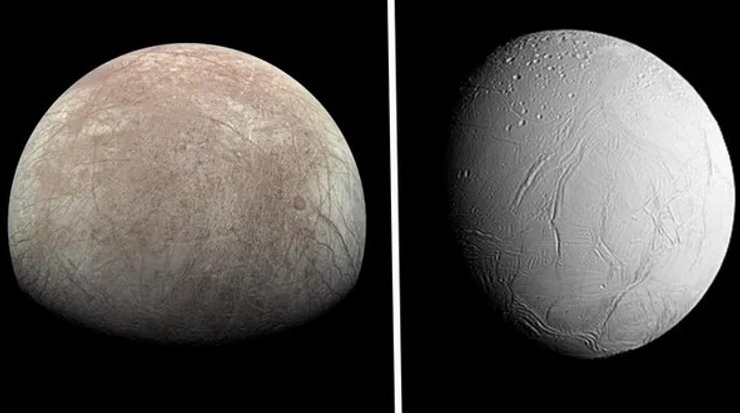 Європа Енцелад