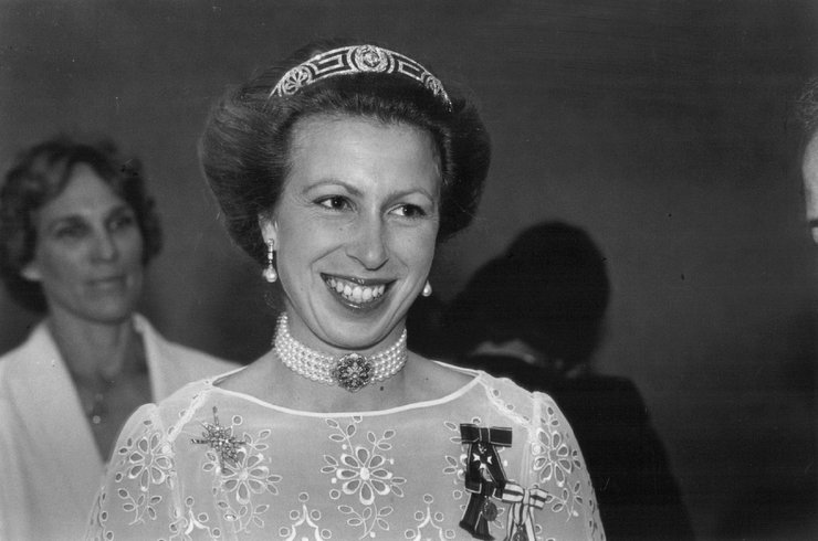 Принцесса Анна в 1982 году