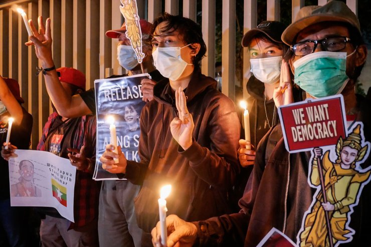 MilkTeaAlliance, Milk Tea Alliance, альянс молочного чаю, боротьба з диктатурою, боротьба за демократію, південно-східна азія,