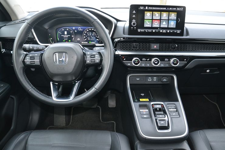 салон Honda CR-V, Honda CR-V, новая Honda CR-V, кроссовер Honda, Honda CR-V в Украине, гибрид Honda