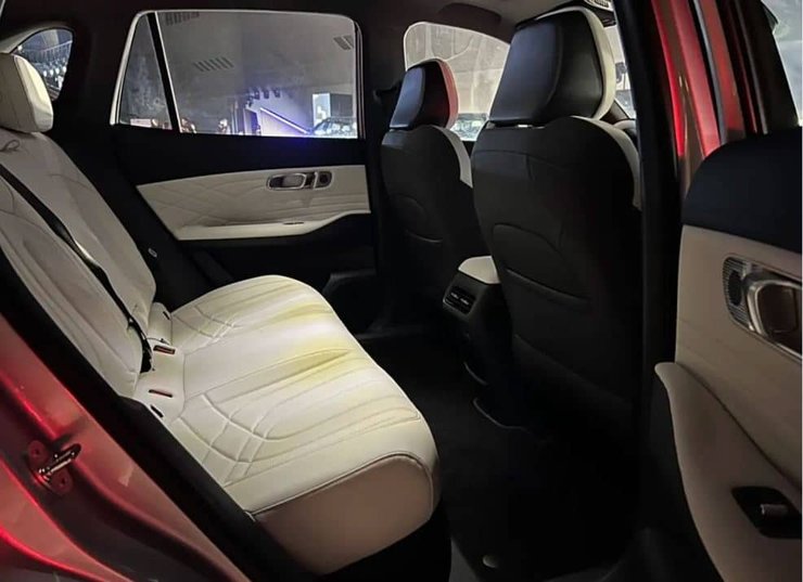 салон Geely Galaxy, Geely Galaxy Starship 7, Geely Galaxy, кроссовер Geely, кроссовер Geely