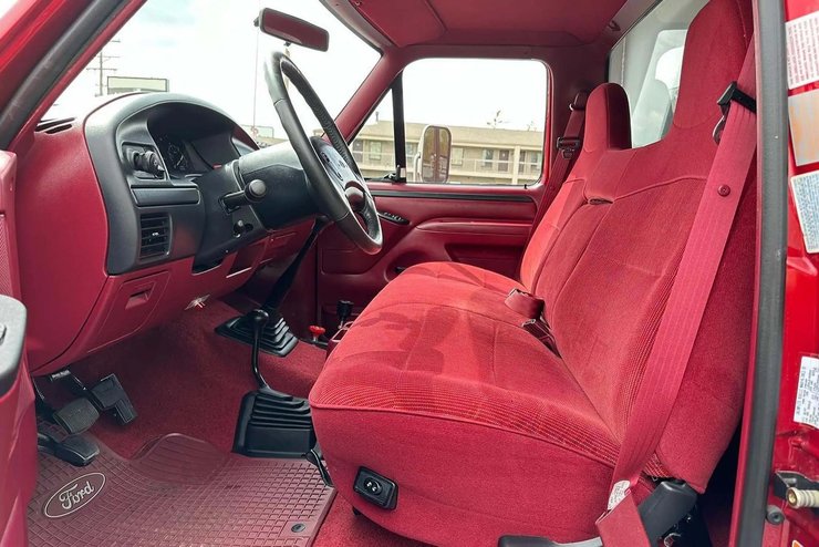 Ford F-350 1997, Ford F-350, самосвал Ford, грузовик Ford