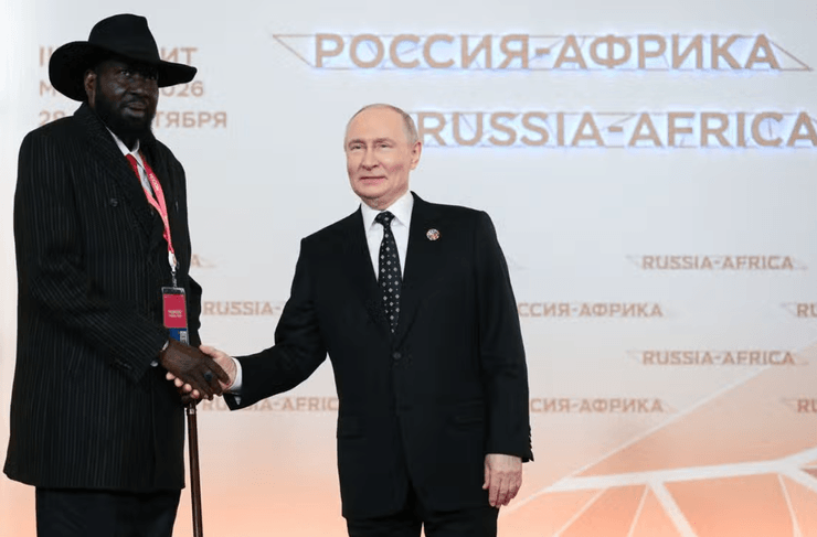 Путин на красной дорожке