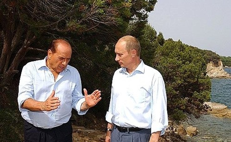 сильвио берлускони путин