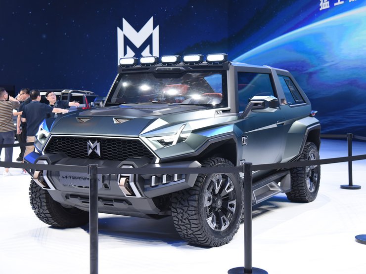 Dongfeng Menshi M-Terrain, Dongfeng Menshi, Dongfeng Warrior, внедорожник Dongfeng, китайский электромобиль