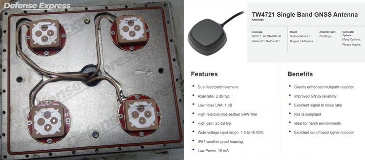Компоненты Шахед-238