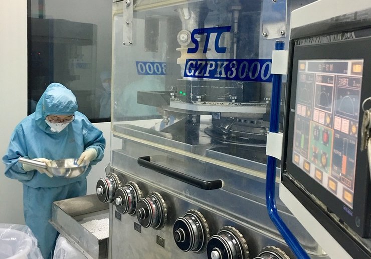 хлорохин, производство, китай, фабрика, фото