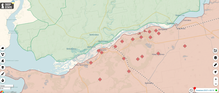 битва за крынки, херсонская область