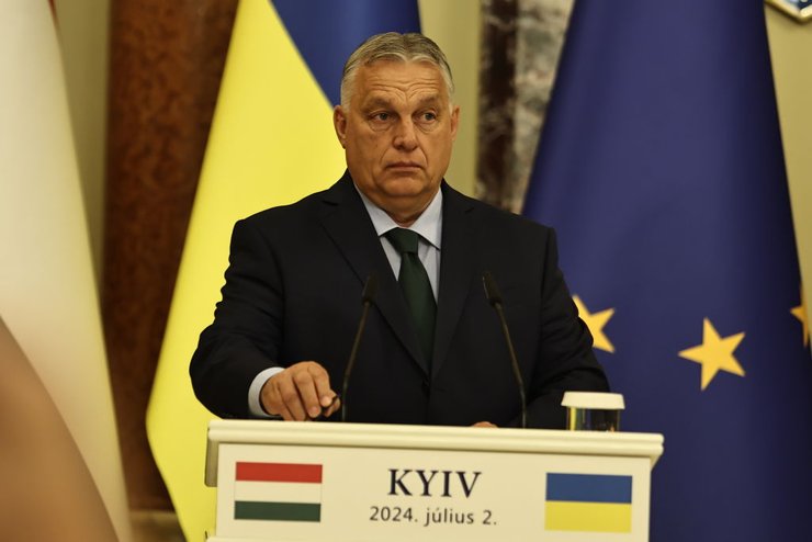 Орбан зустрічався із Володимиром Зеленським, Орбан в Києві, Орбан мирний план, Орбан перемовини, Орбан посередник