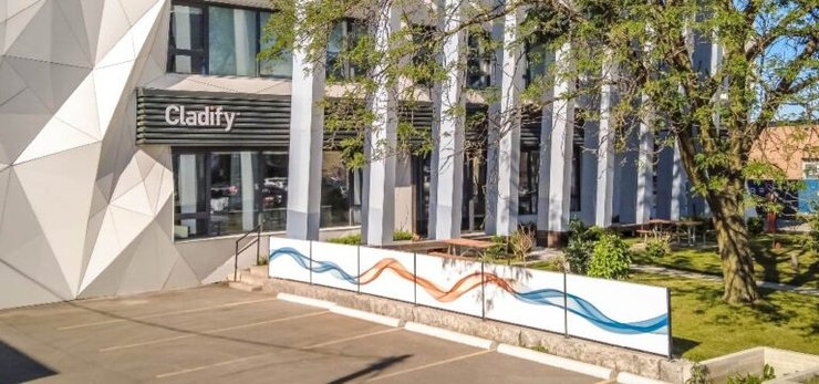 Солнечные панели, ограждение, забор, SolaRail, Mitrex, фото