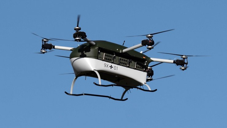 Мультикоптер, Grille, БПЛА, фото